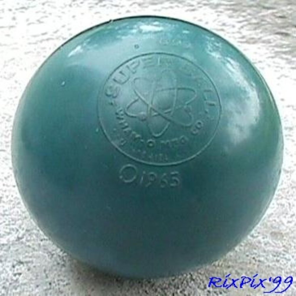 Original "1965" Wham-O Super Ball (Superball) - Large 1 15/16" Blue (NOS) WHAMO